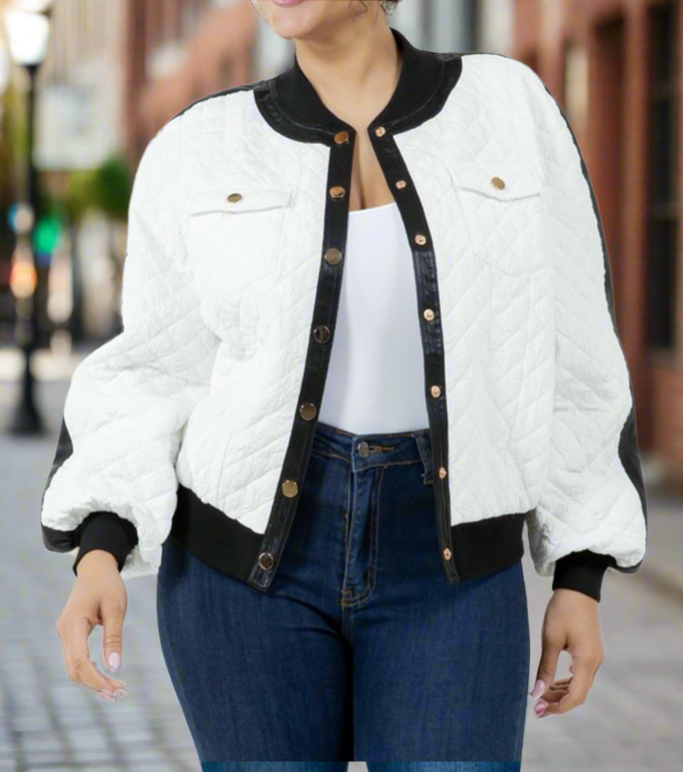 Vanilla Bean Quilted Jacket