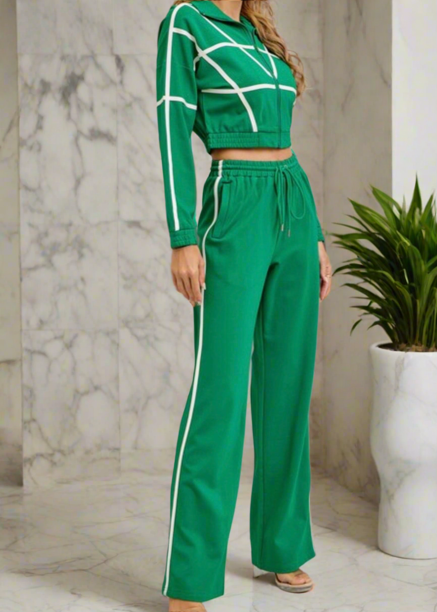 Money Long Green Sweatsuit