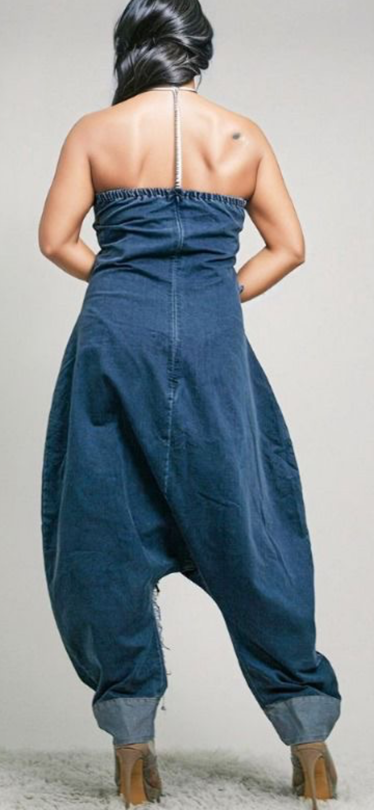 Wynter Denim One piece Jumpsuit