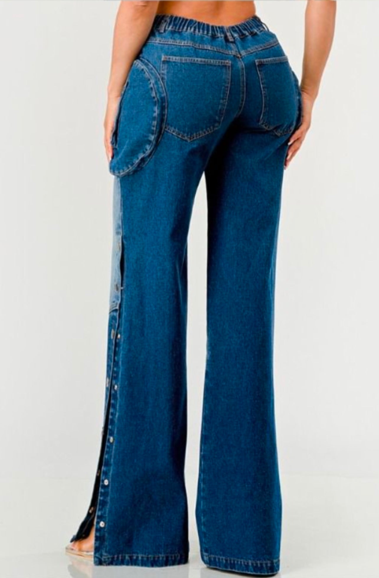 Keep it Snappy Denim Jeans