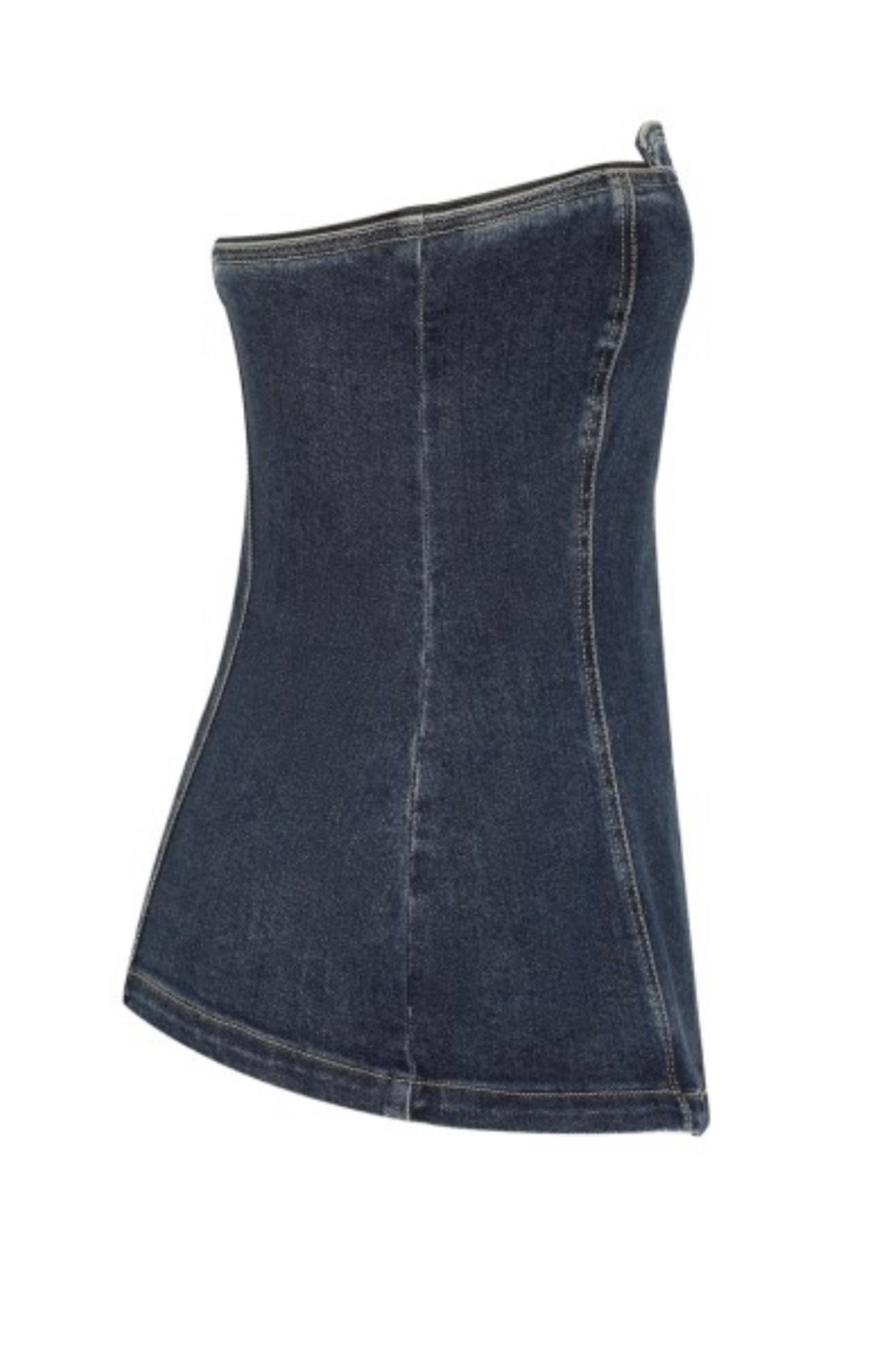Canvas Denim Tube Top