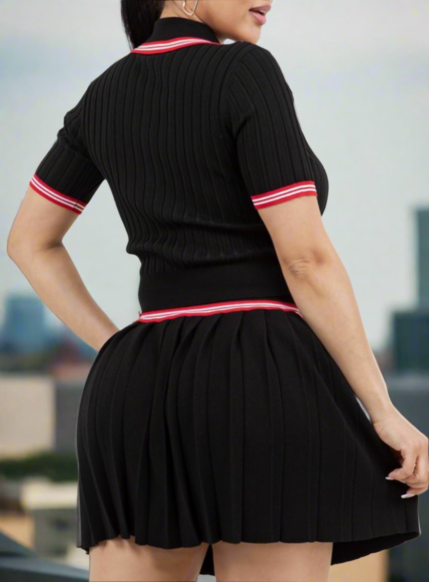 Chics and Chill Tennis Skirt Set
